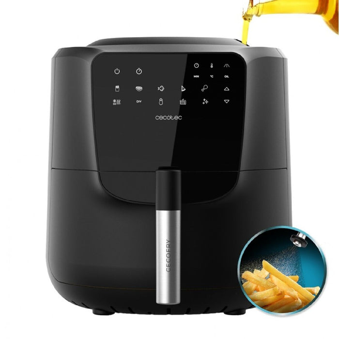 Gryde uden Olie Cecotec Cecofry Rain Sort 1500 W 1550 W 5,5 L