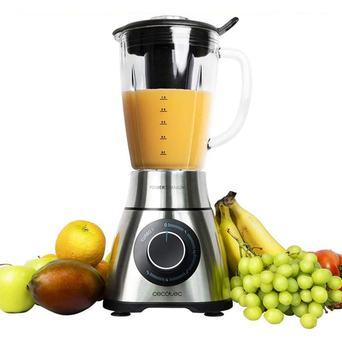 Kop-blender Cecotec Power Black Titanium 1300 PerfectMix 1,8 L 1300W 1300 W