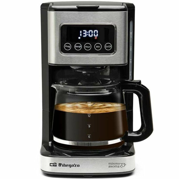 Superautomatisk kaffemaskine Orbegozo 18262 Sort 900 W 15 Skodelice