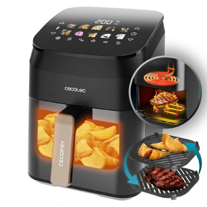 Varmluftsfrituregryde Cecotec Smokin' 8500 2200 W 8,5 L