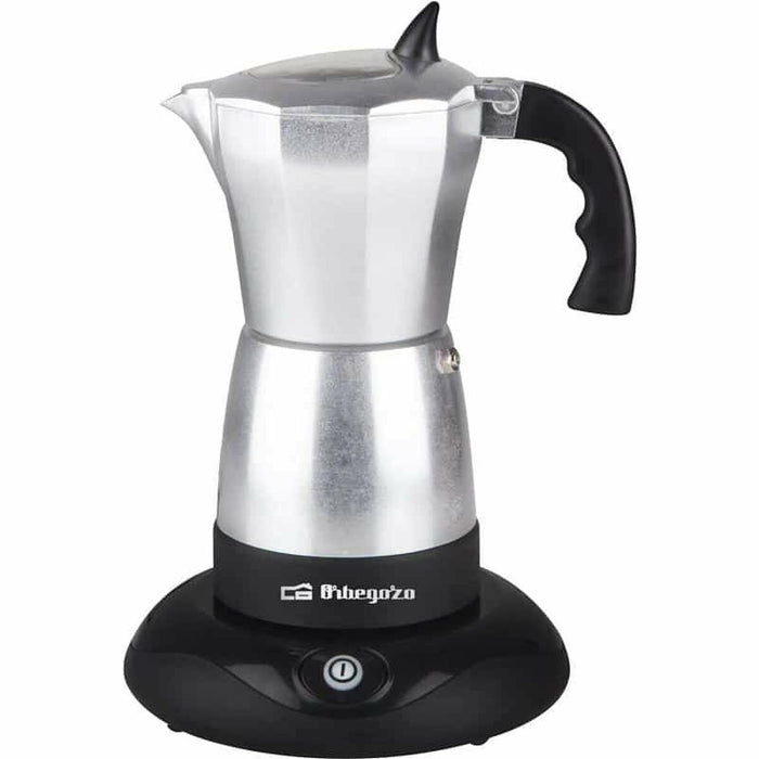 Elektrisk kaffemaskine Orbegozo KFE660 Sølvfarvet 480 W 6 Kopper