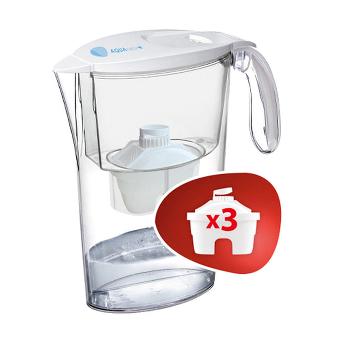 Kande Med Filter TM Electron Gennemsigtig Plastik 2,3 L (4 Dele)