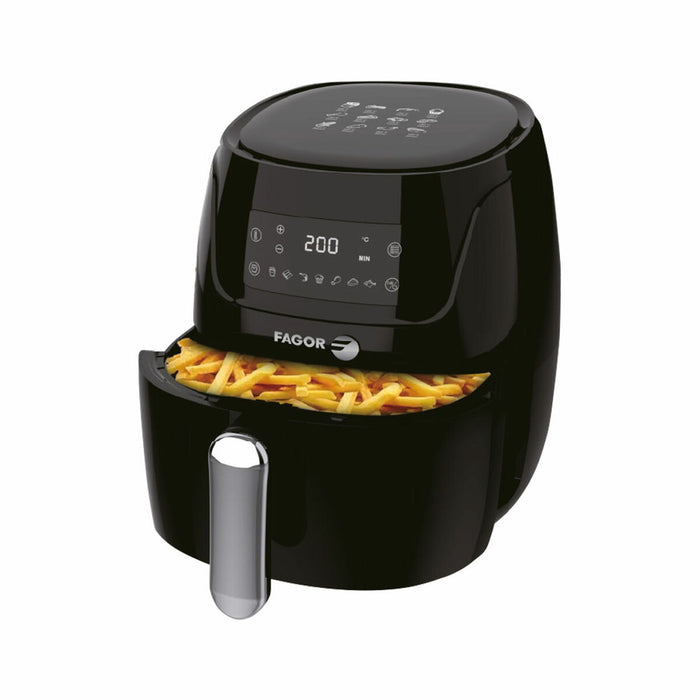 Varmluftsfrituregryde Fagor Naturfry fge7822 Sort 1800 W 5,7 L