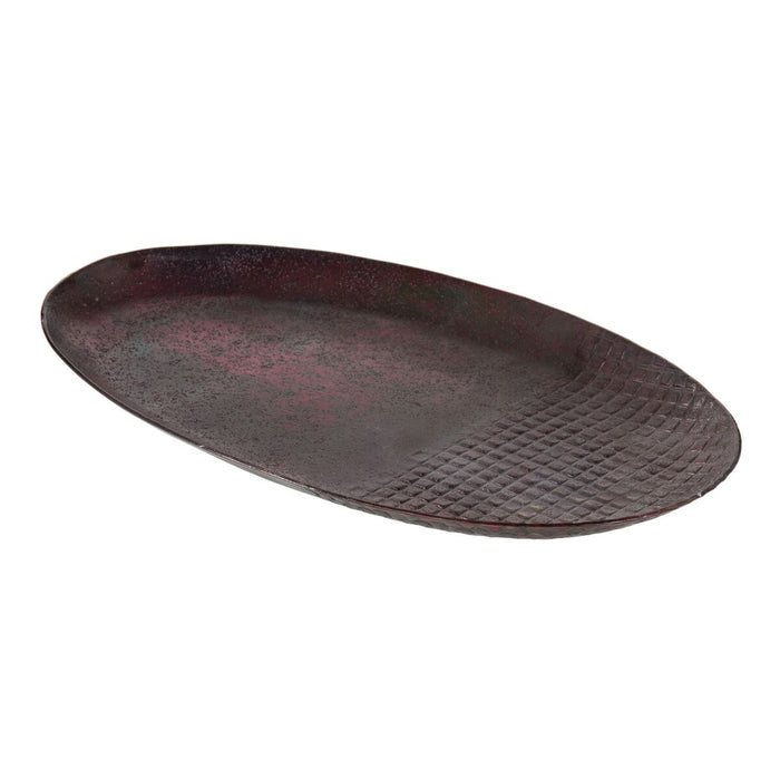 Snack bakke 34 x 20 x 2 cm Aluminium Bronze