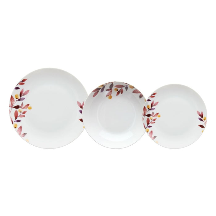 Spisestel 18 Dele Ark Porcelæn 1 cm