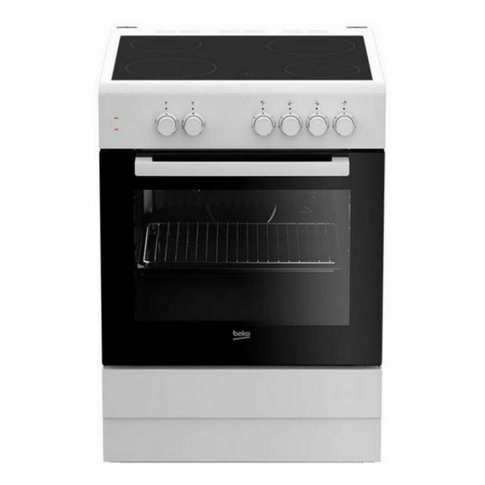 Enhed bestående af ovn og glaskeramik BEKO FSS67000GW 71 L 60 cm Hvid