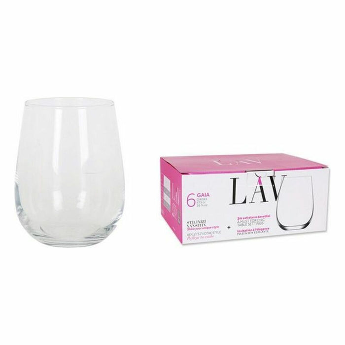 Glassæt LAV Gaia (6 uds) (475 ml)