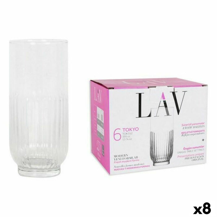 Glassæt LAV 144946 6 Dele (8 enheder) (395 ml)
