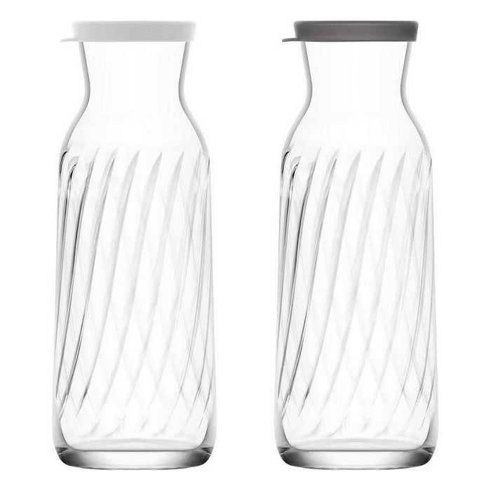 Glasflaske LAV 1,2 L Med låg