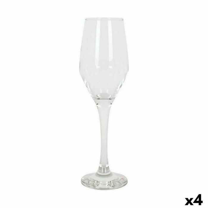 Sæt med glas LAV Ella Champagne 230 ml 4 enheder