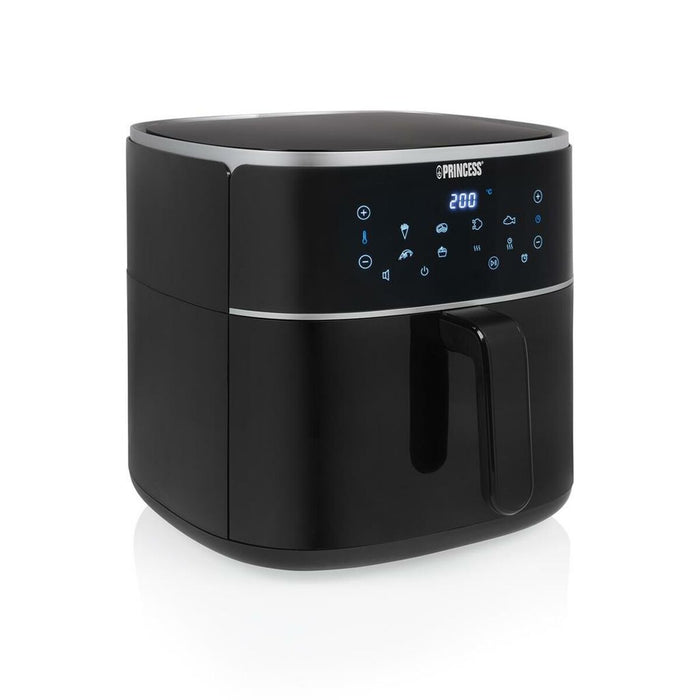 Varmluftsfrituregryde Princess 01.182254.01.001 Sort 1800 W 8 L