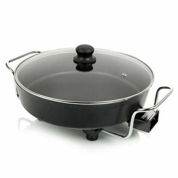 Multifunktionelle Elektriske Kasserolle Princess Sort Træ Metal Aluminium 1800 W Ø 35 cm (Refurbished C)