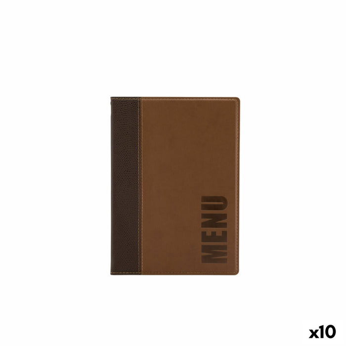 Menu holders Securit Trendy Brun 25,3 x 17,7 x 0,8 cm