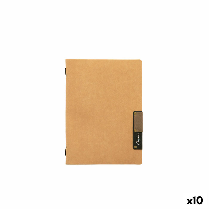 Menu holders Securit Beige Vandafvisende 24,9 x 17,5 cm