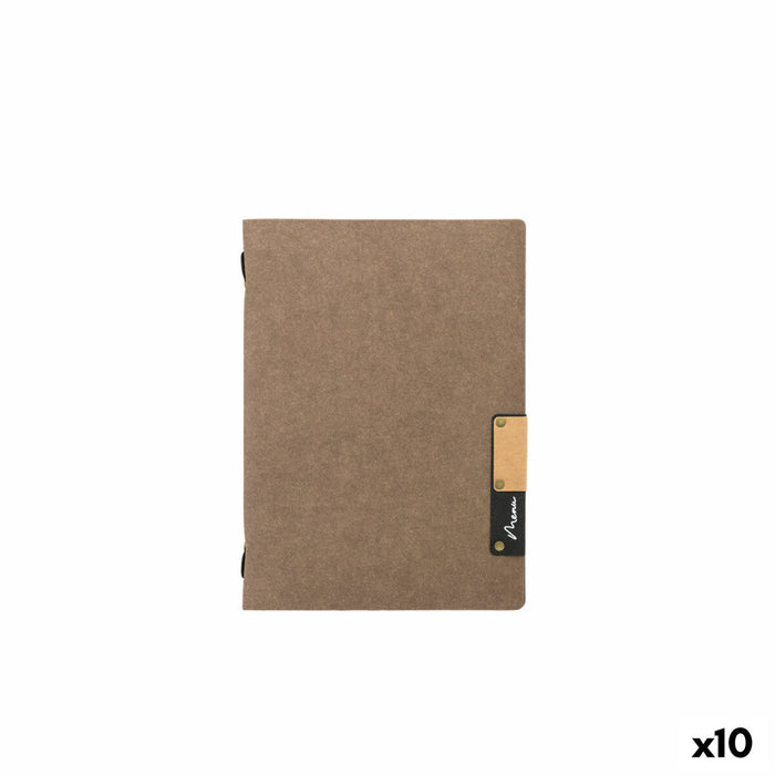 Menu holders Securit Brun Vandafvisende 24,9 x 17,5 cm