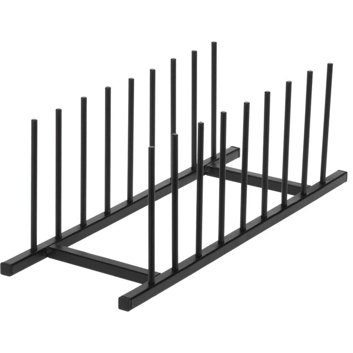 Afdrypningssstativ til køkkenvask Sort Metal (34,5 x 12,5 cm)