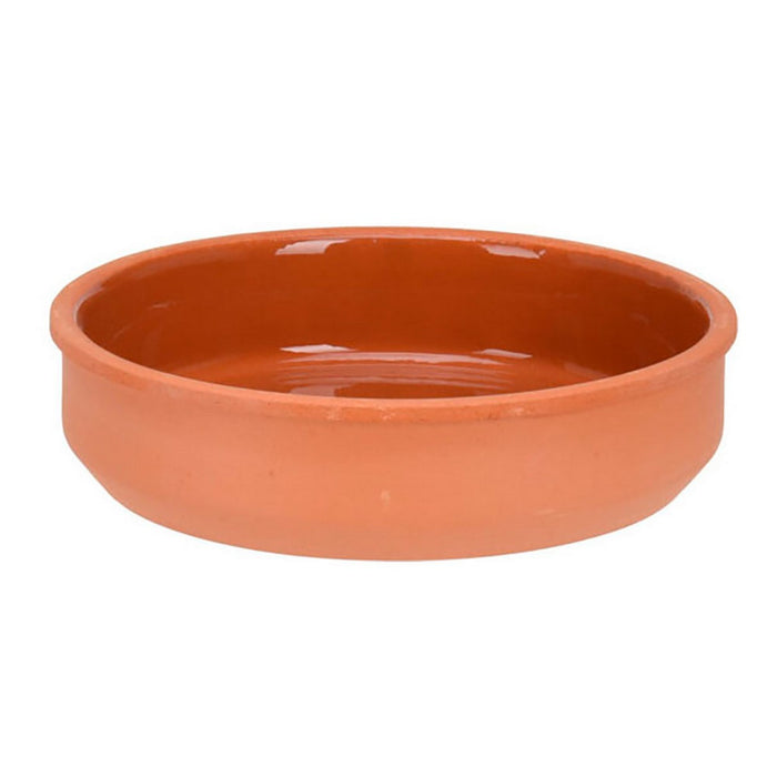 Sæt til appetizere Excellent Houseware Kasserolle Ø 15,5 x 3,8 cm Terrakotta 450 ml Bagt ler (2 enheder)