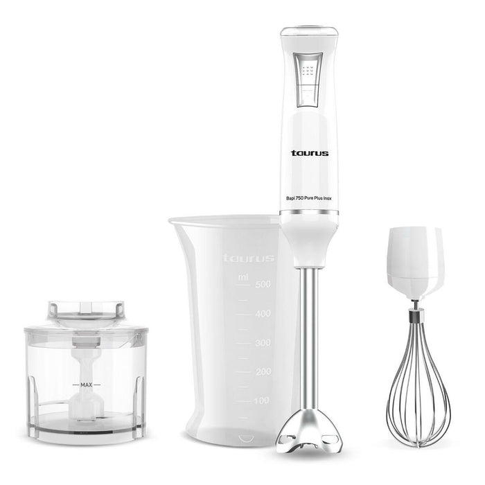 Håndblender Taurus BAPI 750 PURE PLUS Hvid 750 W