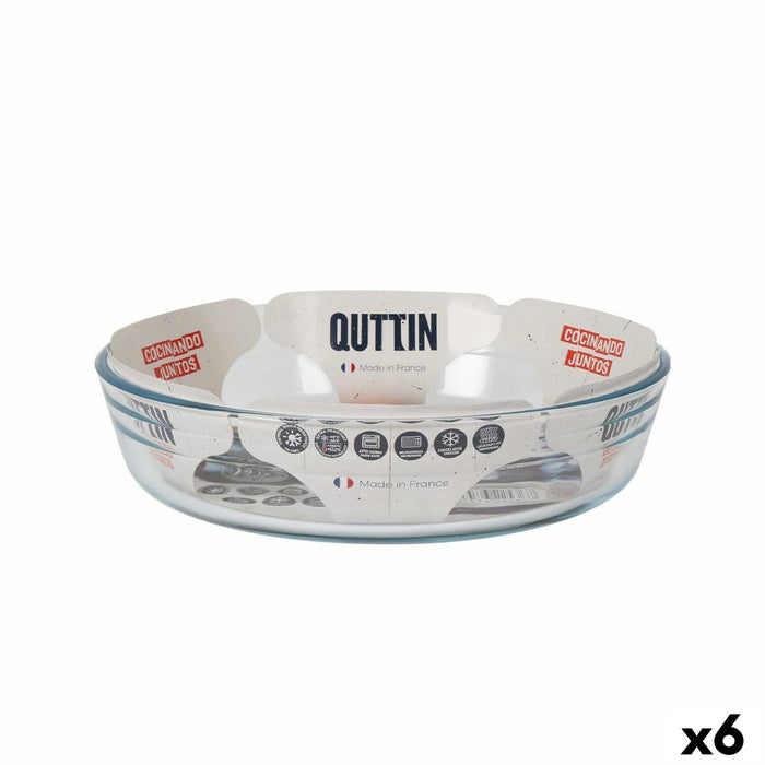Ovn Fad Quttin   Glas 1,7 L ø 23 x 5,3 cm (6 enheder)