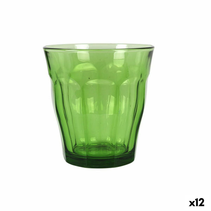 Glassæt Duralex Picardie Grøn 4 Dele 310 ml (12 enheder)