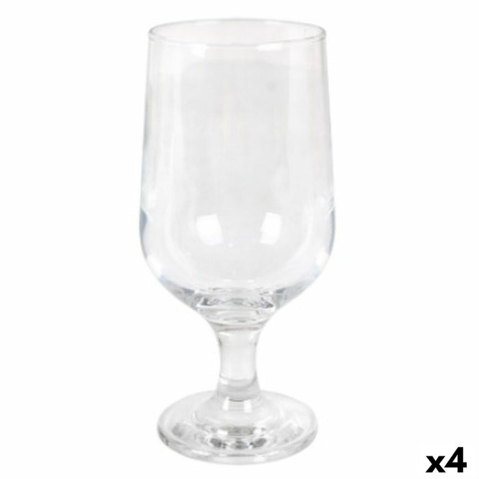 Sæt med glas LAV Belek Øl 6 Dele 375 ml (4 enheder)