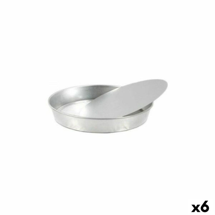 Aftagelig form VR Cirkulær Aluminium 25 x 25 x 4 cm (6 enheder)