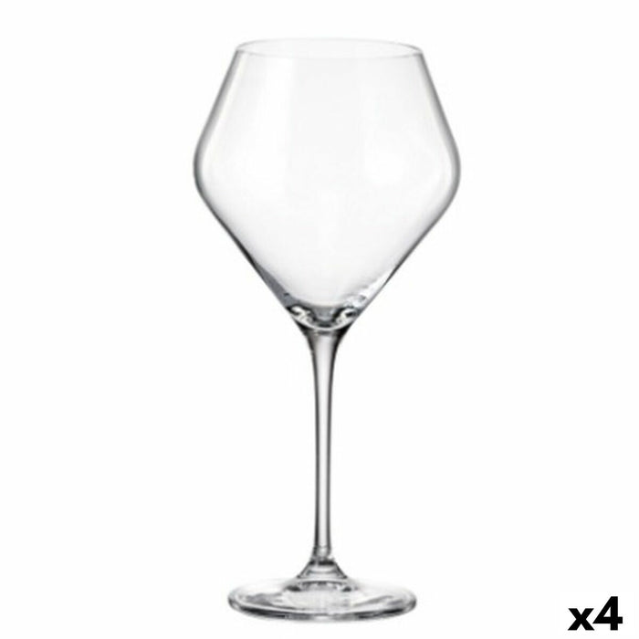 Sæt med glas Bohemia Crystal Galaxia 610 ml (6 enheder) (4 enheder)
