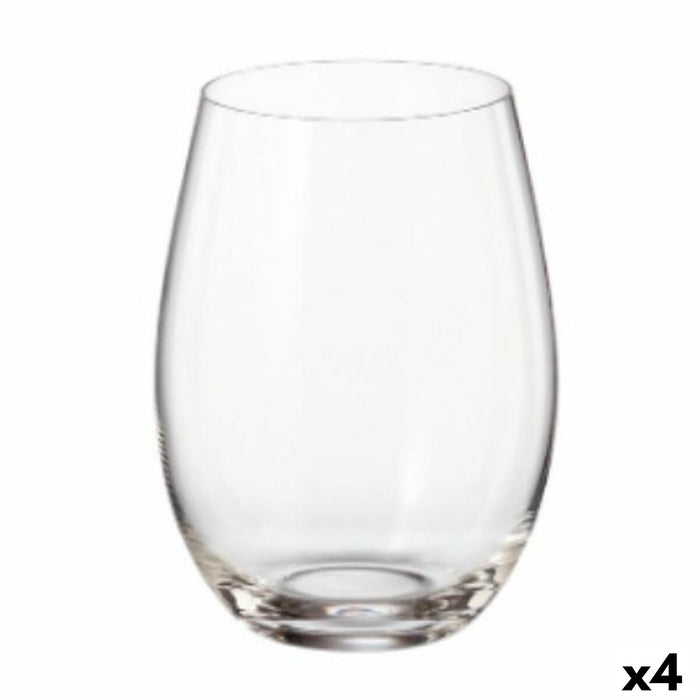 Glassæt Bohemia Crystal Clara 560 ml Krystal 6 Dele (4 enheder)
