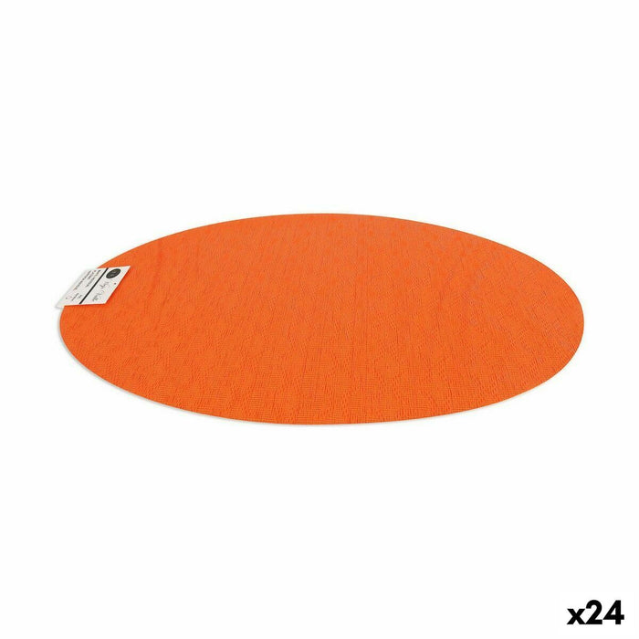 Dækkeservietter Viejo Valle Orange 49 x 36 cm (24 enheder)
