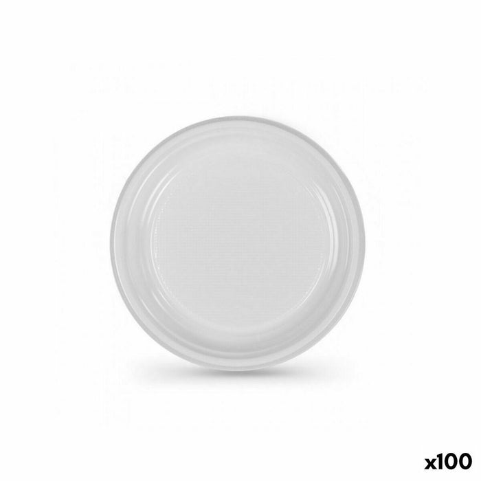 Sæt af genanvendelige tallekener Algon Hvid Plastik 25 x 25 x 2 cm (6 enheder)