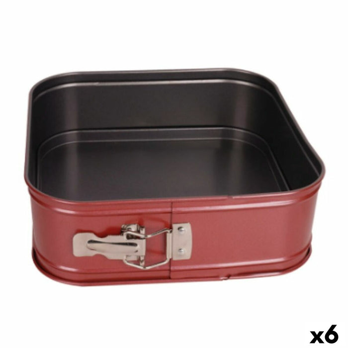 Aftagelig form Quttin Firkantet 24 x 24 x 7 cm (6 enheder)