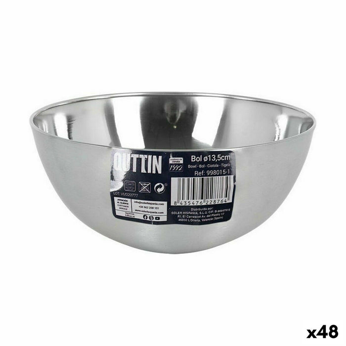 Skål Quttin Stål Ø 13 x 6,2 cm (48 enheder)