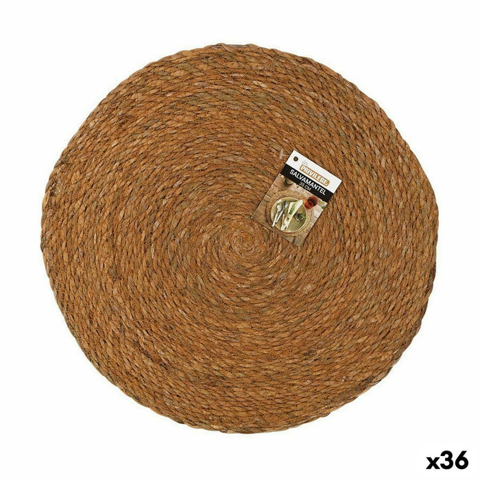 Dækkeserviet Privilege Tang Brun Ø 35 cm (36 Enheder)