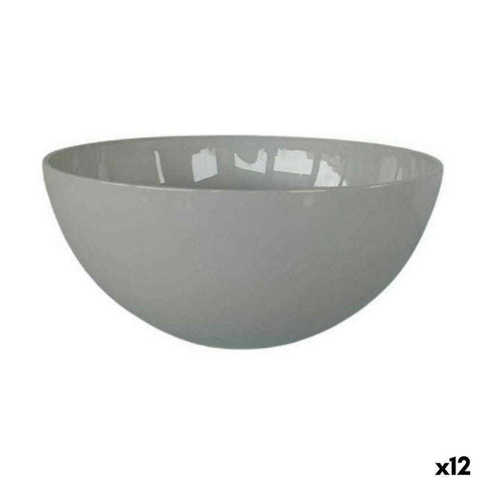 Salatskål Dem Inside Plastik 2,7 L 24 x 24 x 11 cm (12 enheder)