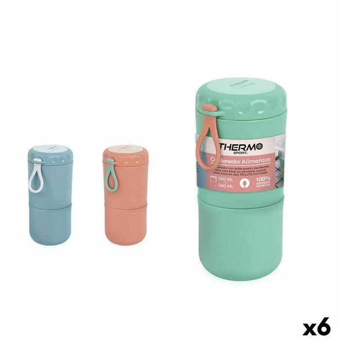 Rejse termo kolbe ThermoSport Dobbelt 380 ml + 380 ml (6 enheder)