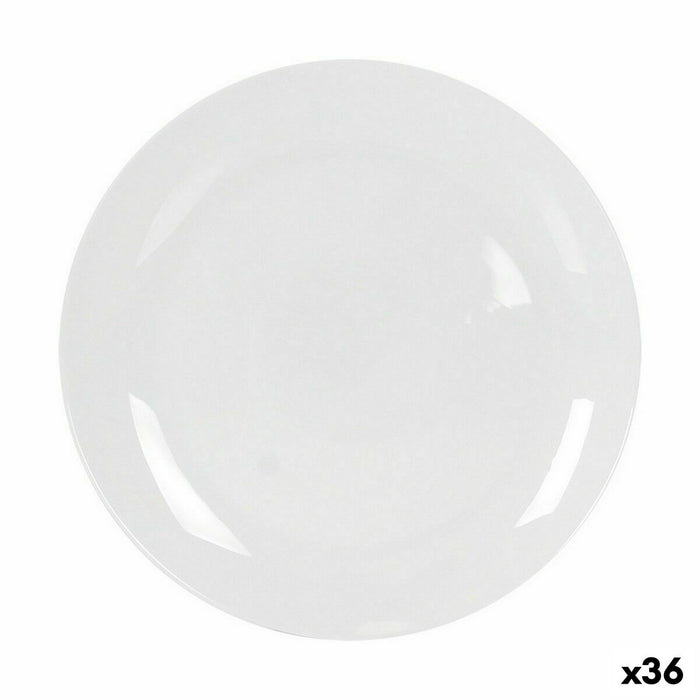 Flad Plade La Mediterránea Whom 27 x 27 x 2 cm (36 Enheder)