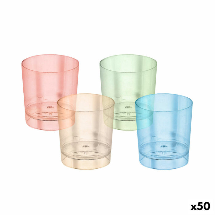 Sæt med shots glas Algon Genanvendelig 10 Dele 35 ml (50 enheder)