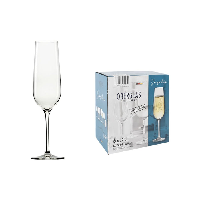 Sæt med glas Inde Sensation 220 ml 6 Dele