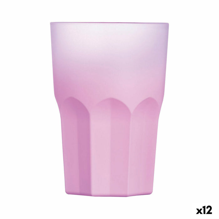 Glas Luminarc Summer Pop Pink Glas 12 enheder 400 ml