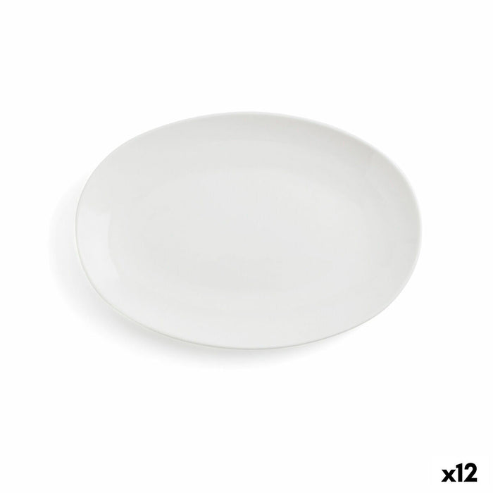 Køkkenspringvand Ariane Vital Coupe Oval Keramik Hvid (Ø 26 cm) (12 enheder)