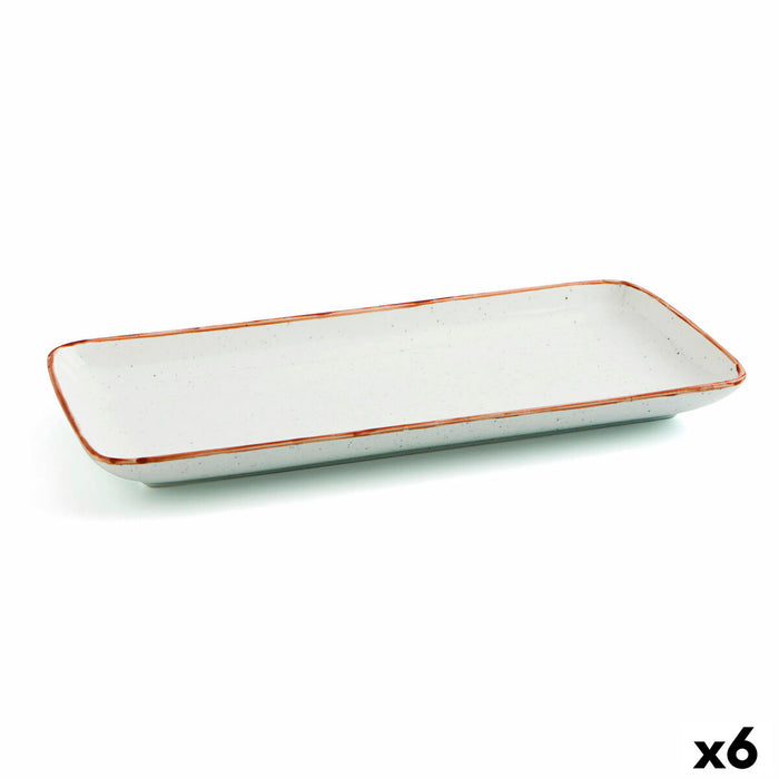 Køkkenspringvand Ariane Terra Rektangulær Keramik Beige (28 x 14 cm) (6 enheder)