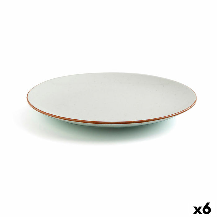 Plosek krožnik Ariane Terra Keramik Beige (Ø 31 cm) (6 enheder)
