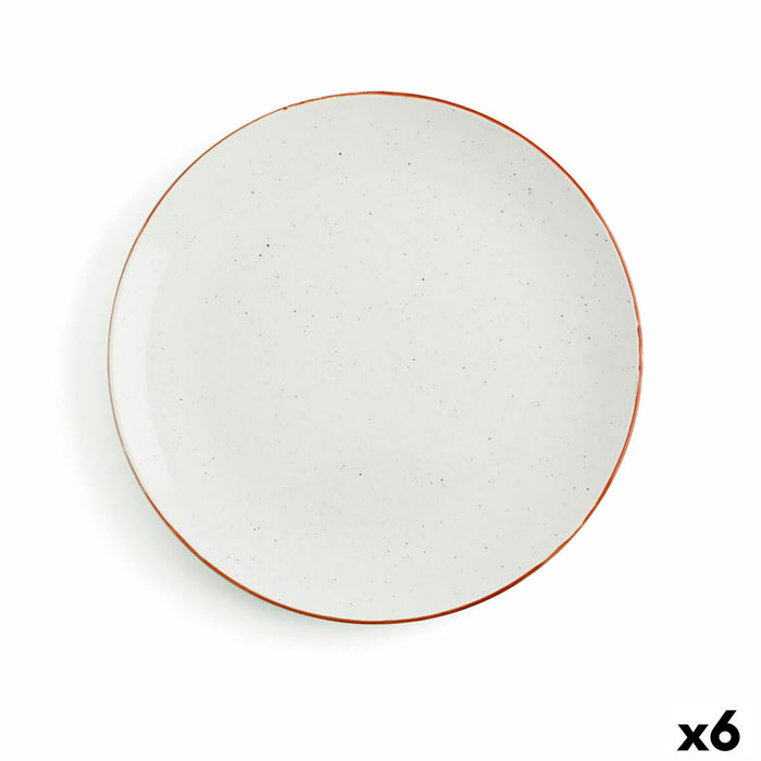 Plosek krožnik Ariane Terra Keramik Beige (Ø 29 cm) (6 enheder)