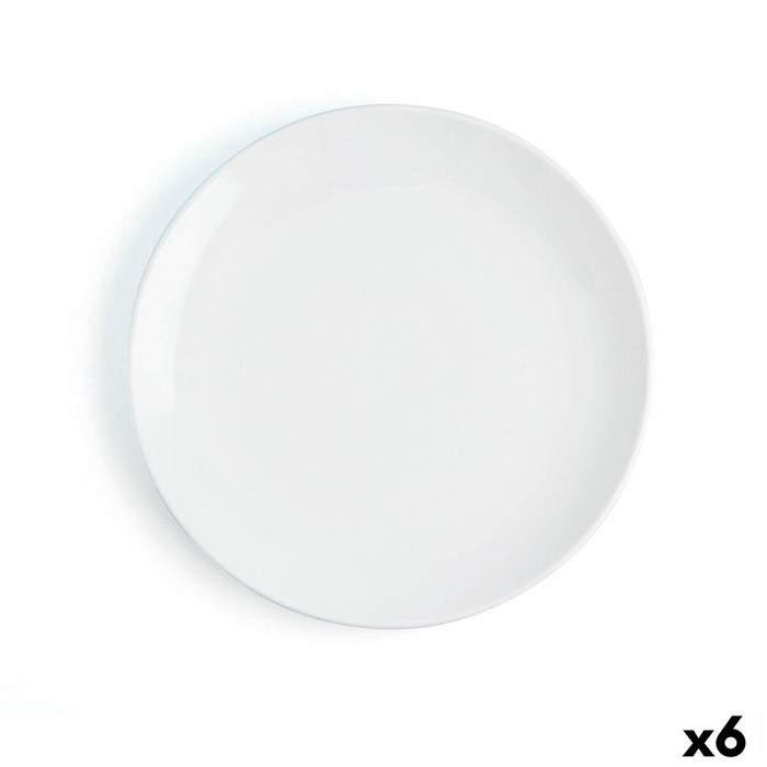 Plosek krožnik Ariane Vital Coupe Keramik Hvid (Ø 31 cm) (6 enheder)