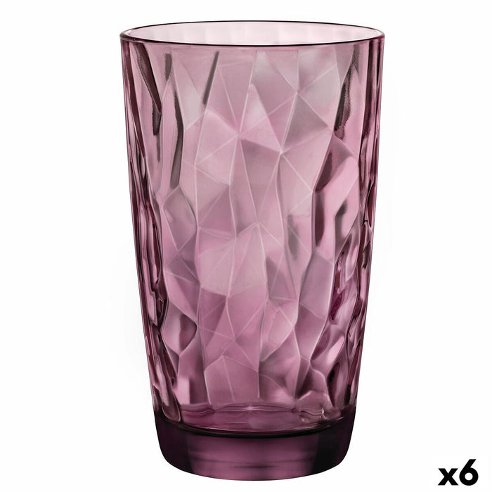 Glas Bormioli Rocco Diamond Lilla Glas (470 ml) (6 enheder)