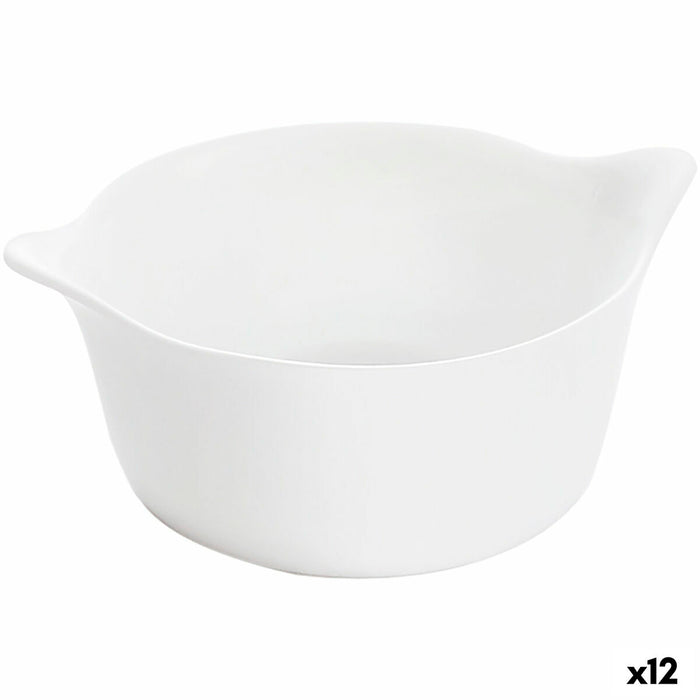 Skål Luminarc Smart Cuisine Hvid Glas (12 enheder)