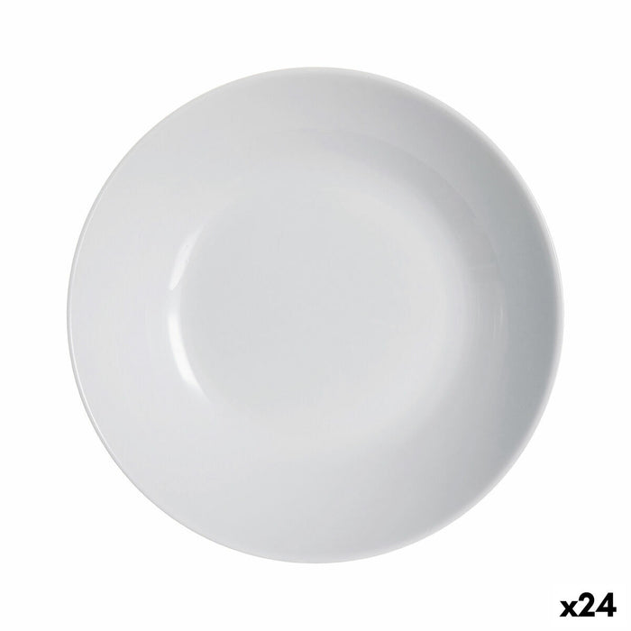 Dyb tallerken Luminarc Diwali Granit Grå (20 cm) (24 enheder)