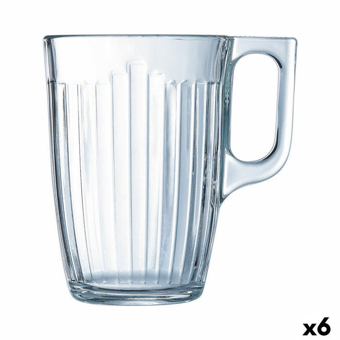 Skodelica Luminarc Nuevo Morgenmad Gennemsigtig Glas (320 ml) (6 enheder)