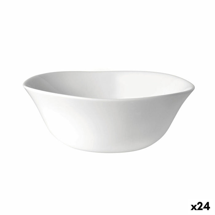 Skål Bormioli Rocco Parma Hvid Glas (Ø 14 cm) (24 enheder)