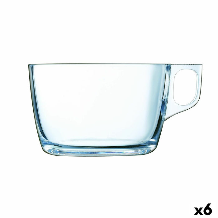 Skodelica Luminarc Nuevo Stor Gennemsigtig Glas (500 ml) (6 enheder)